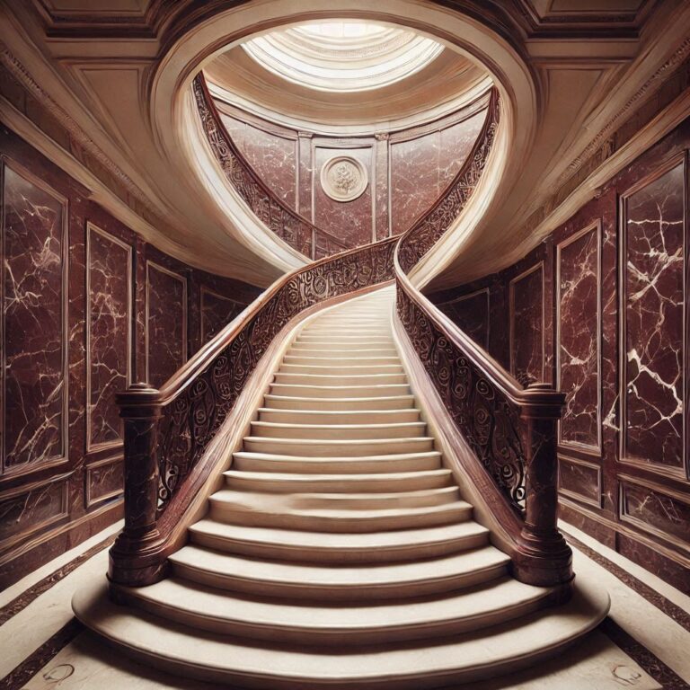 Party exploring the upper floors of Death House, including the conservatory, library, and haunted nursery.