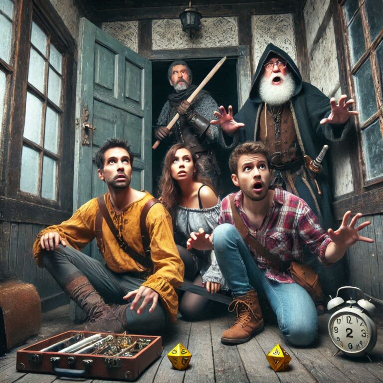 Adventurers facing Lorgoth the Decayer in the ritual chamber of Death House