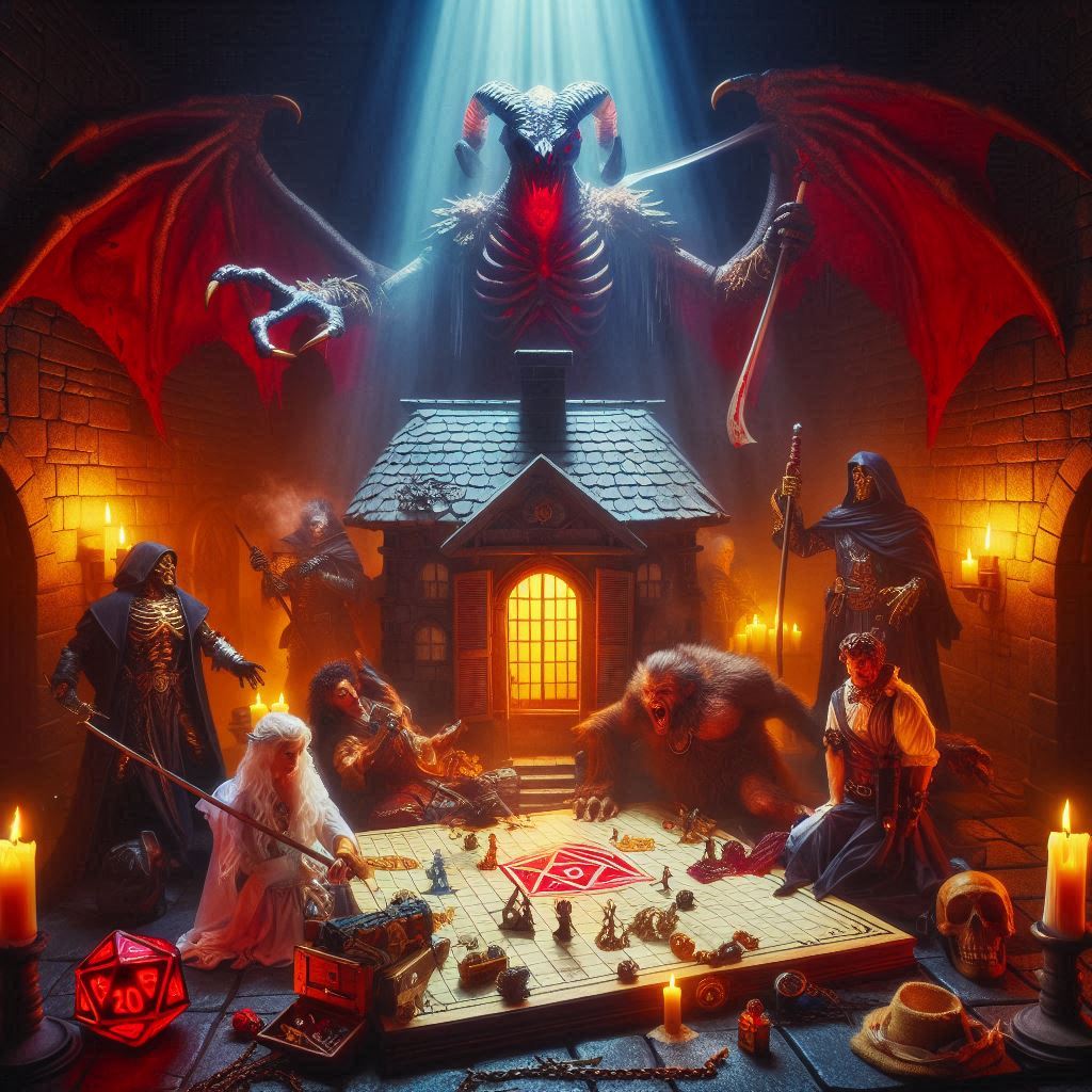 Party escapes Death House carrying Zarkoth’s coffin as a carriage fades into Barovian mist.